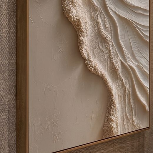 Relevo em gesso