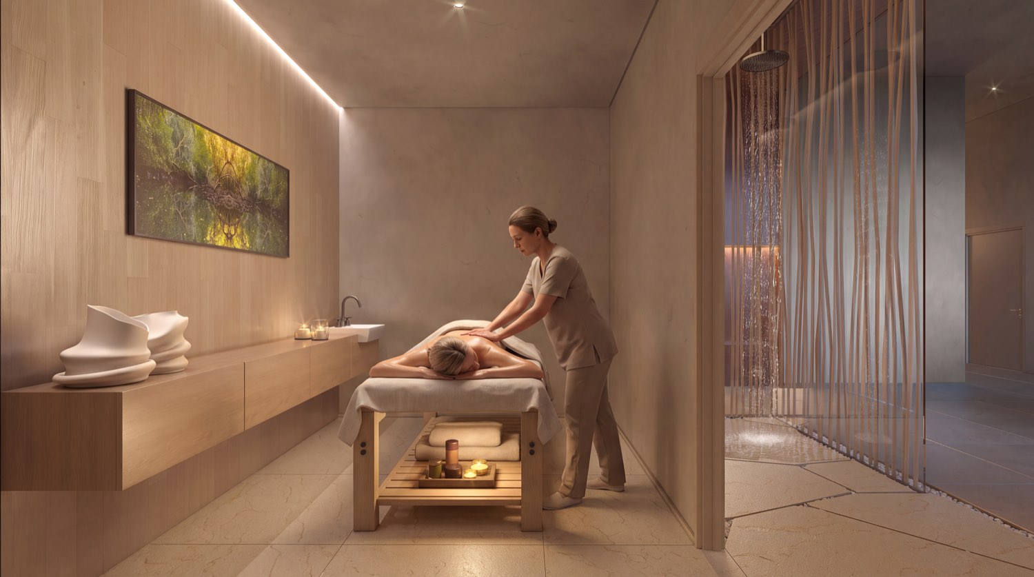 Sala de massagem